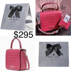 Kate Spade Barbie Pink Purse Bundle