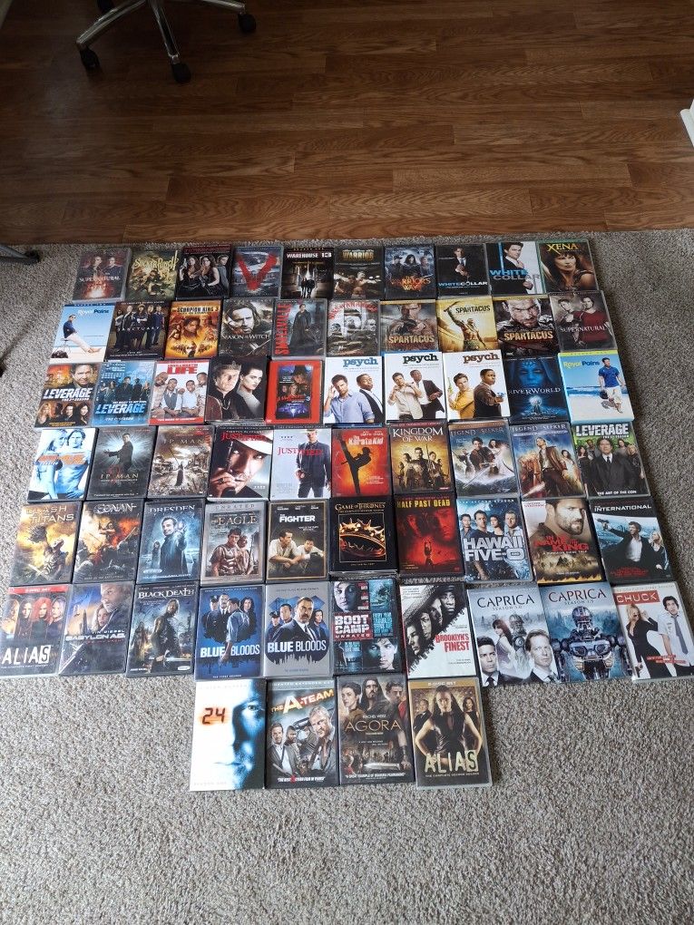 Box Of DVD's In Great Condition 