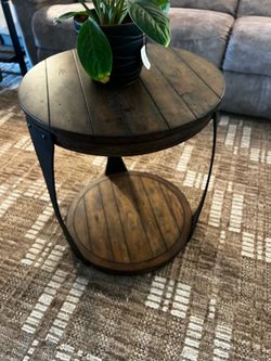 End Table Solid Wood