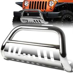 18-19 Jeep Wrangler Bull Bar Burrera Tumba Burro 2018 And 2019