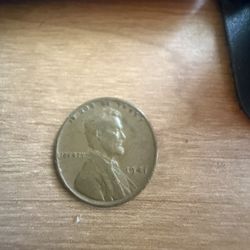 1941 Rare Penny No Mint Mark 