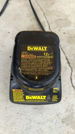 DeWalt battery charger and battery