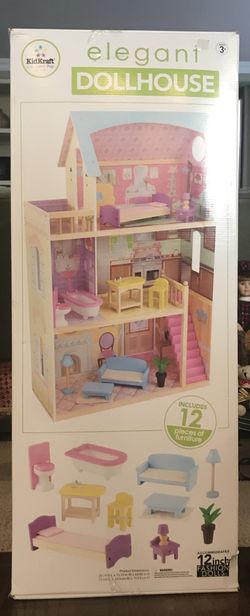 Dollhouse- KidKraft Elegant Dollhouse