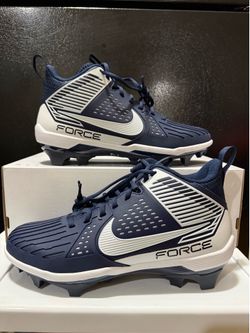 Nike Force Savage Pro 3 DA5453-400 Football Cleats Navy Men's Size 11 Lineman