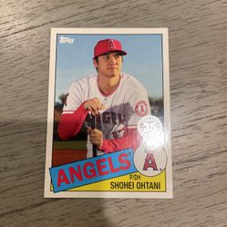 Shohei Ohtani Baseball Card 