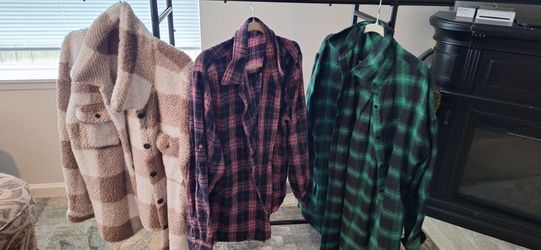 Flannel and cozy Jacket