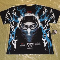 Civil Regime x Mortal Kombat Sub Zero Shirt - Size L
