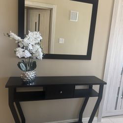 Console Table Entryway And Mirror