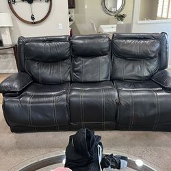 Leather Sofa And Loveseat!