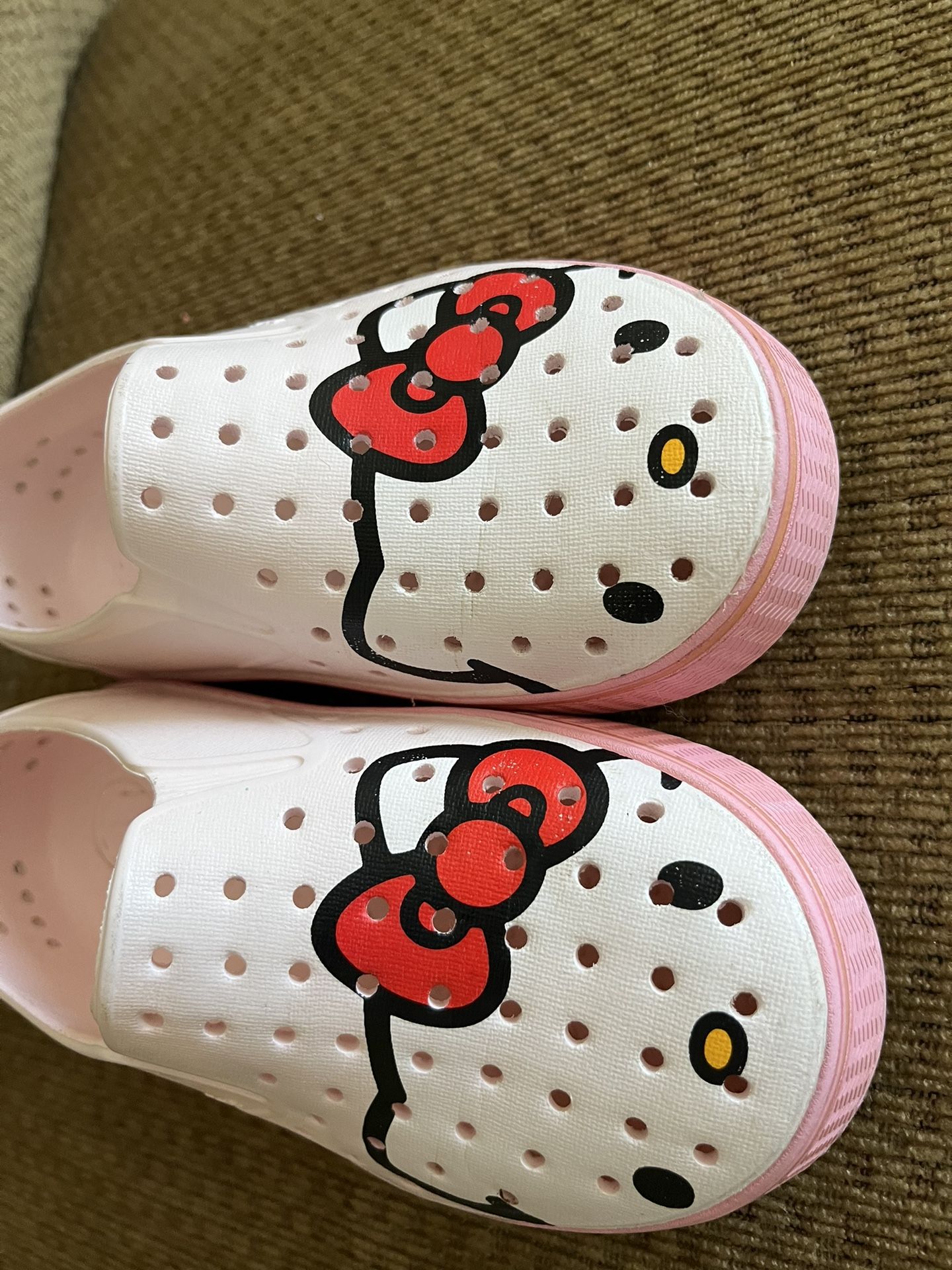 Excellent Condition. Used Once. Hello Kitty Natives Size: 12 25 Bucks. Firm !