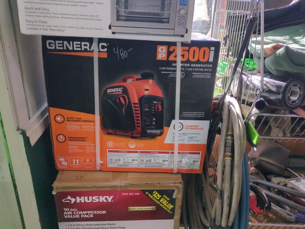 generac 250i inverter generator