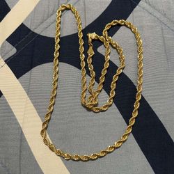 14k Rope Chain 