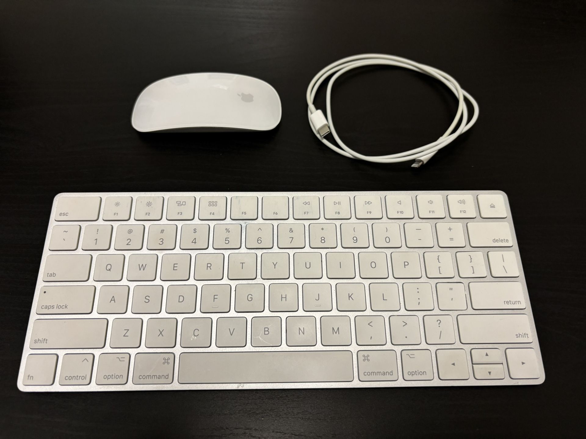 Apple Magic Keyboard & Mac mouse With Charger Cable