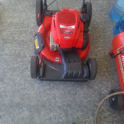 I don't know what they are tagging switches Troy built self propelled lawn mower starts first pool and self propelled does work