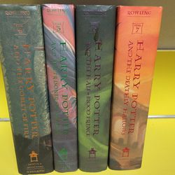 Harry Potter, First Edition Hardcover Set Of Four All For $30