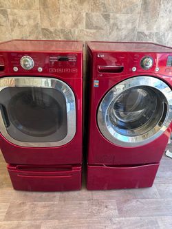 LG washer and dryer laundry