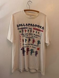 1992 Red Hot chili peppers original vintage Lalapalooza T shirt