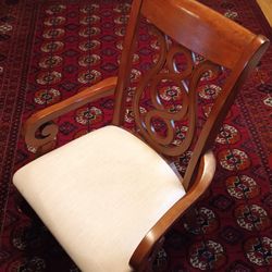 Dining Chairs Set of 8 - Solid Wood