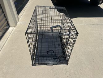 Canine collapsible dog crate like new