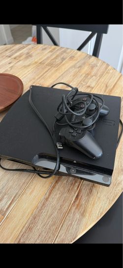 PlayStation 3 Slim 120GB Bundle – 1 Controller + 2 Games – Excellent Condition