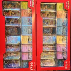 Pokemon Prismatic Evolutions Tins Costco