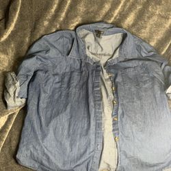 Jean Button Up