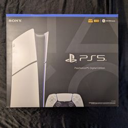 New Sony PS5 Digital Edition 1TB (Sealed)