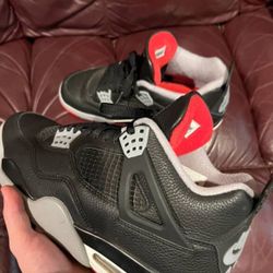 Jordan 4s Bred Size 8.5