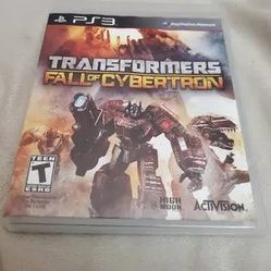 Transformers Fall Of Cybertron PS3 