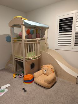 Guidecraft City Toddler Loft with Slide