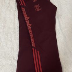 Adidas X Yeezy OG Calabasas Pants Red Sz M 100 % Authentic