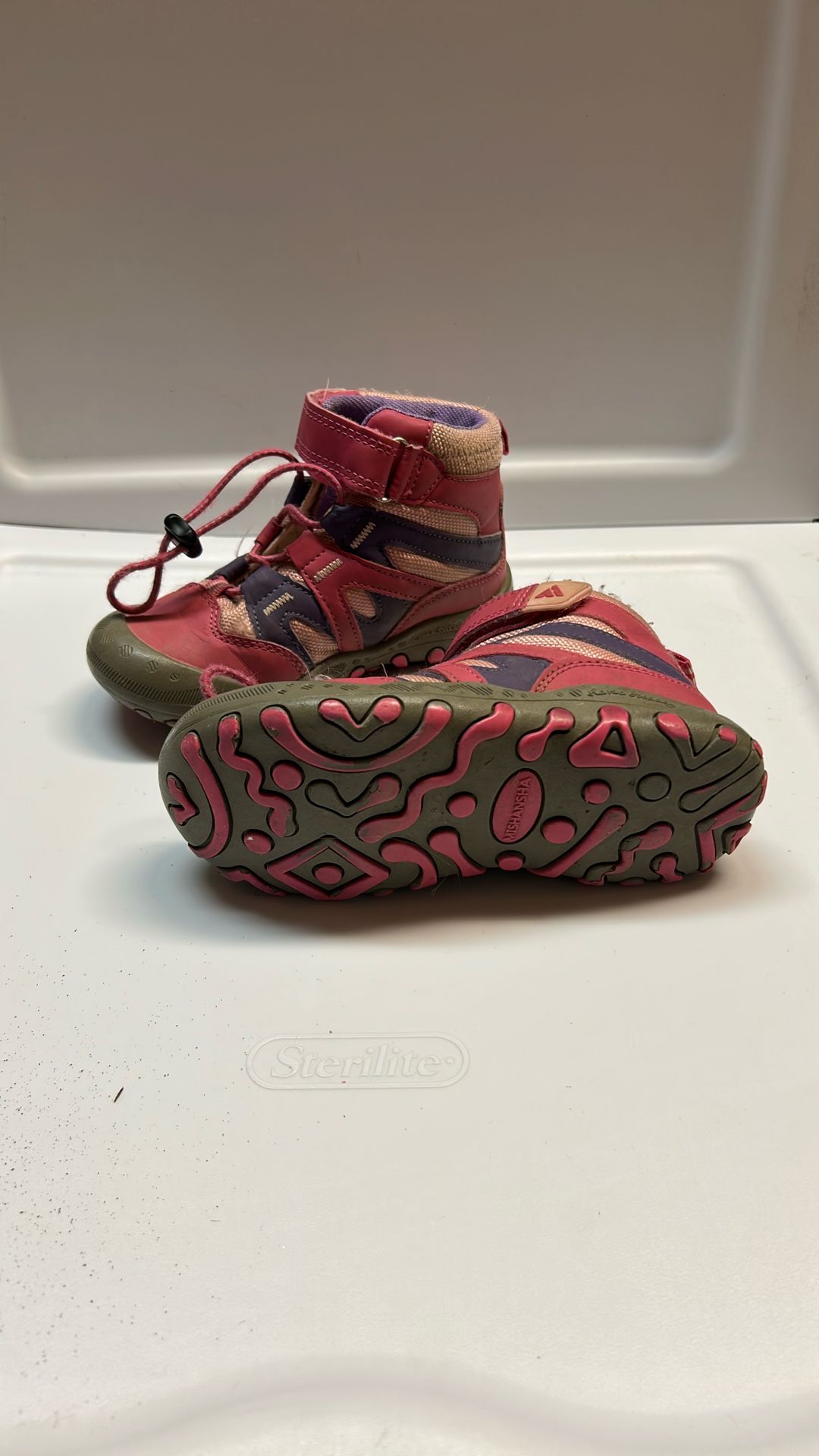 Kids Pink Hiking Boots Size 29 (US 11.5)