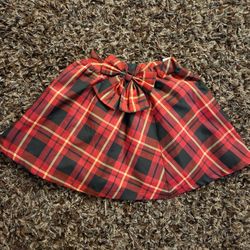 Girls Holiday Skirt