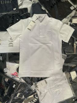White Christian Dior polo