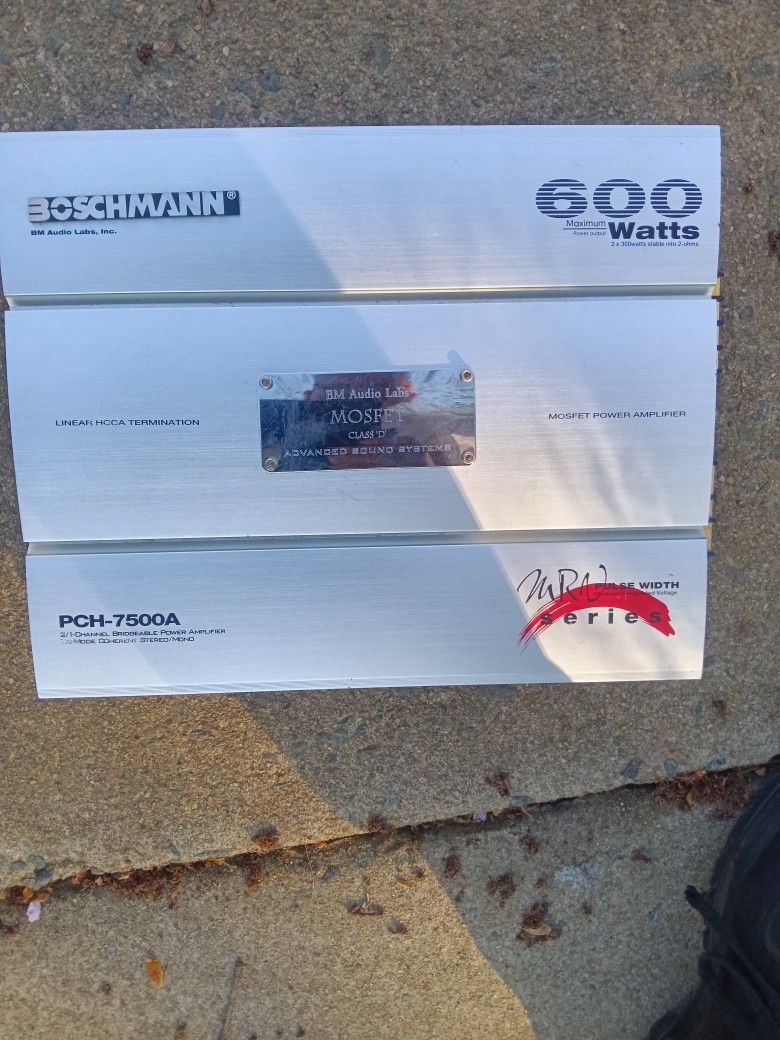 600 W Amplifier