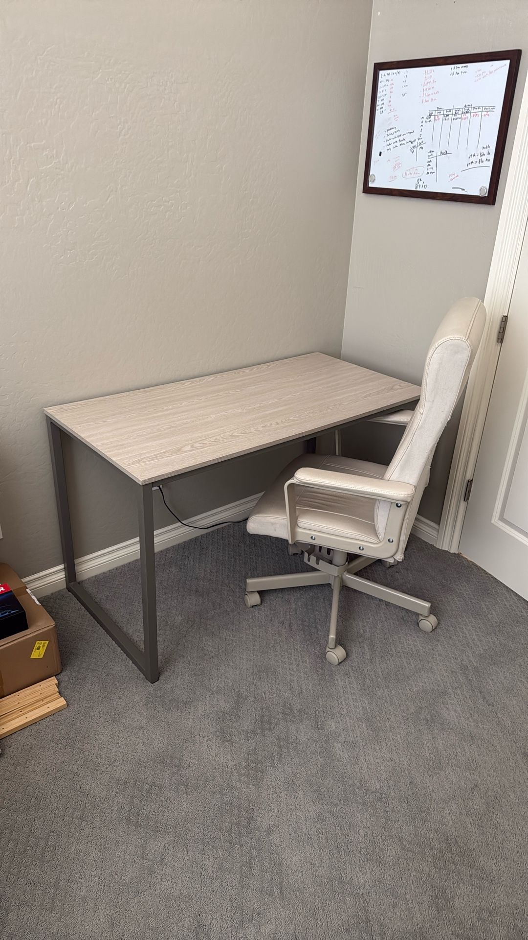 Desk And Chair