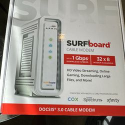 Arris Docs is 3.0 Surfboard White Cable Modem