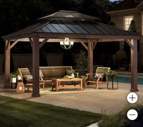 Sunjoy Fenwick Gazebo 12x14. Brand New. In Box. 