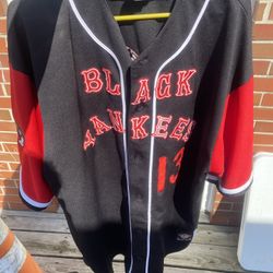 vintage baseball jersey honors the New York Black Yankees 