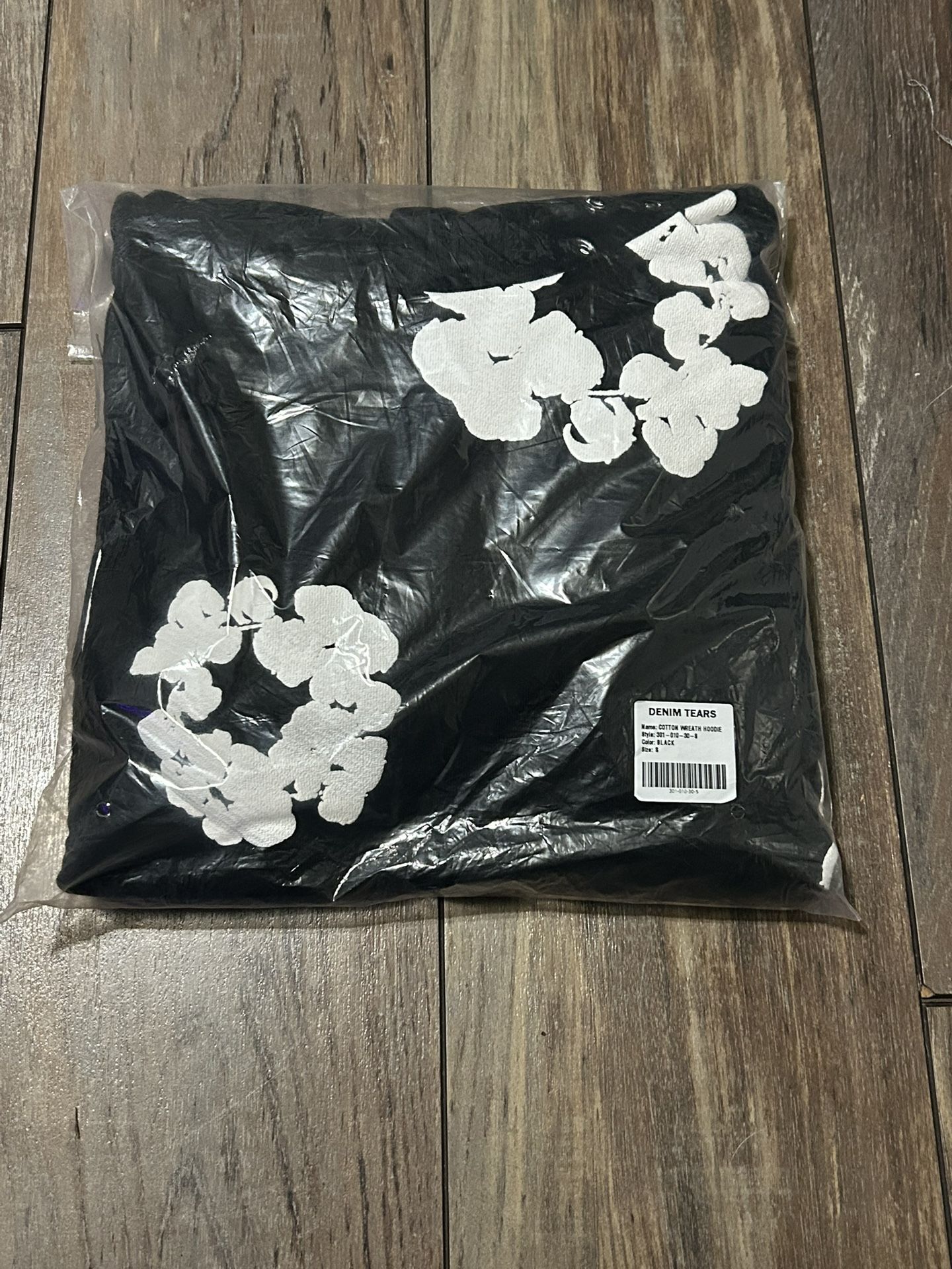 Black Denim tears hoodie size small