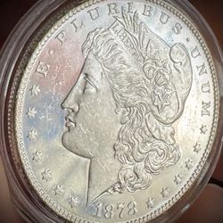 1878 S PL Morgan Silver Dollar