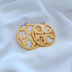 Tory Burch Gold Plated Earrings 