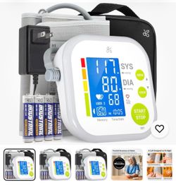 Home Use BP Monitor - Wide-Range Cuff, Large Backlit Display