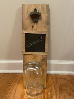 Handmade Rustic Farmhouse Bottle Opener Decor