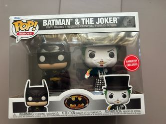 Batman & Joker GameStop Exclusive Funko