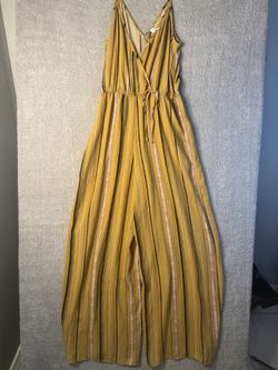 Casual Small  Xhilaration Striped Jumpsuit. 