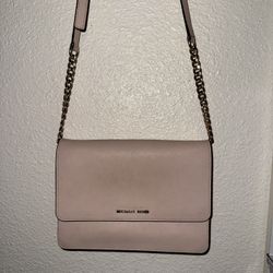 Pink MK Crossbody Bag