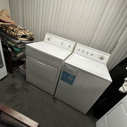 KENMORE WASHER AND DRYER GAS