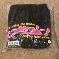Sp5der Ponk Hoodie Size Small 