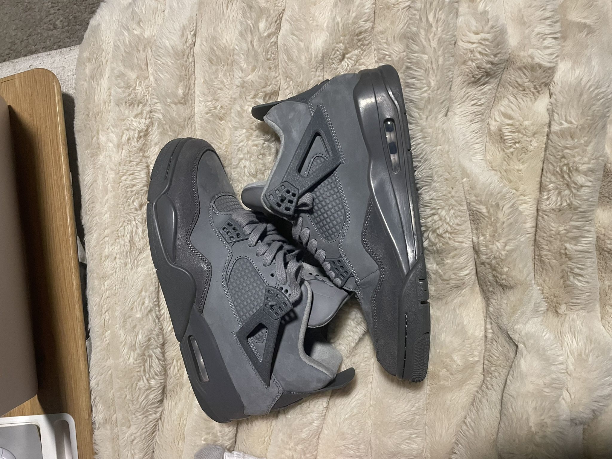 Jordan’s 4s All Grey Brand New Worn Once 
